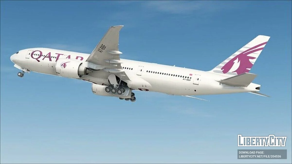 Boeing 777-200LR / GTA San Andreas