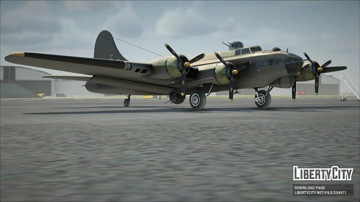 Boeing B-17G Flying Fortress / GTA San Andreas
