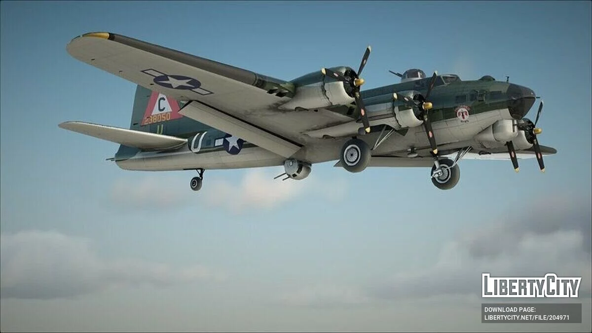 Boeing B-17G Flying Fortress / GTA San Andreas