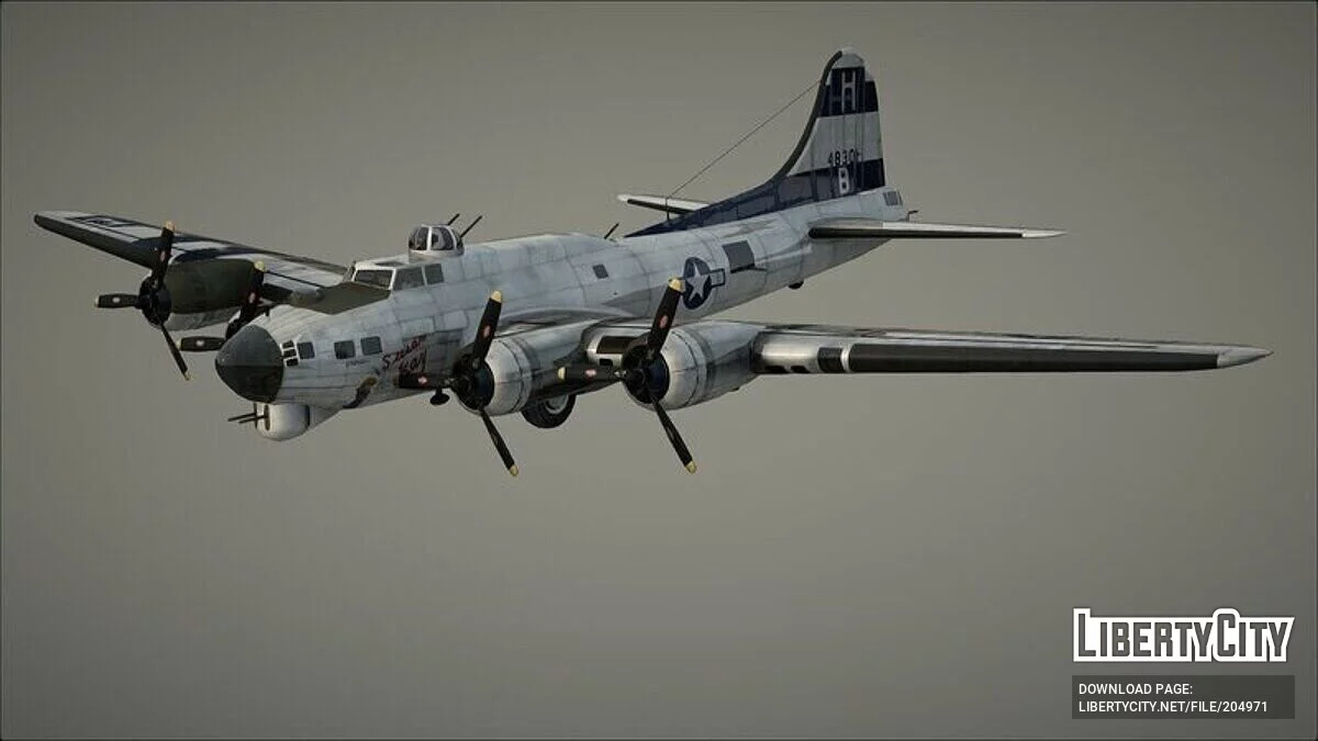 Boeing B-17G Flying Fortress / GTA San Andreas