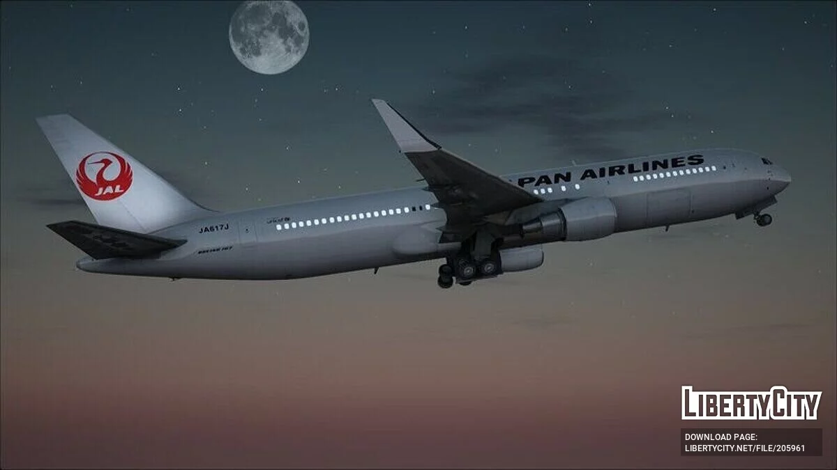 波音767-300ER / GTA San Andreas
