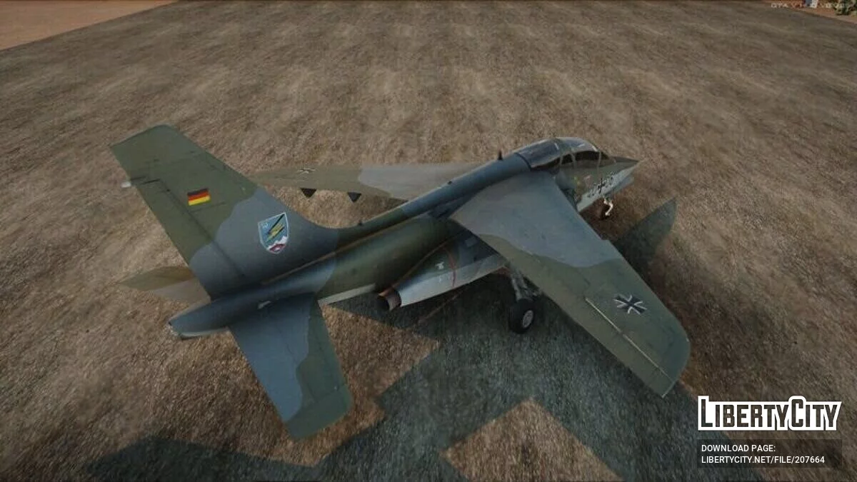 War Thunder'dan Alpha Jet A / GTA San Andreas