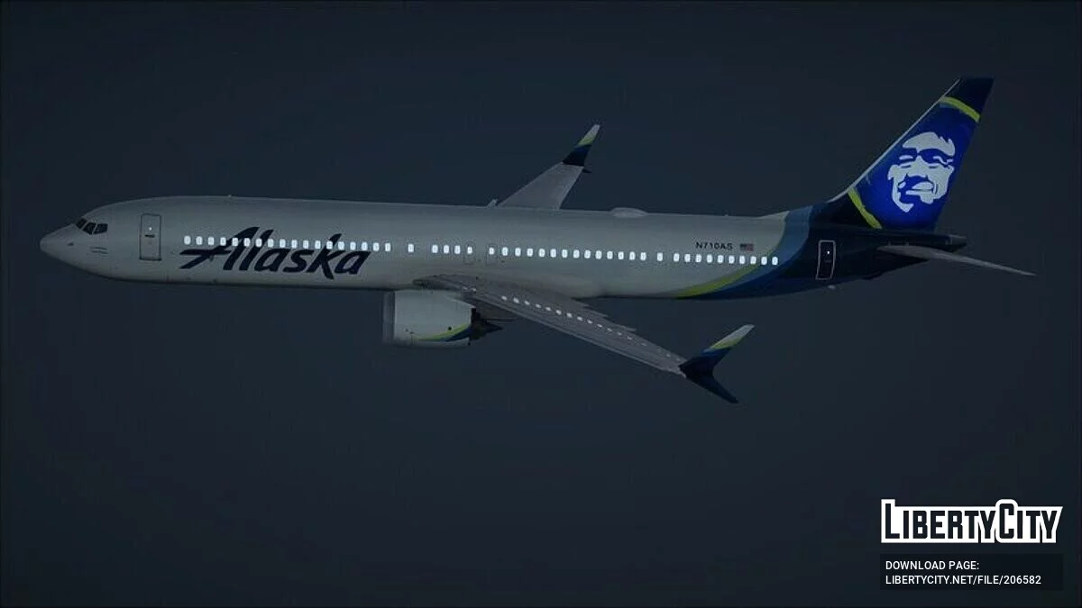 Boeing 737 MAX 10 / GTA San Andreas