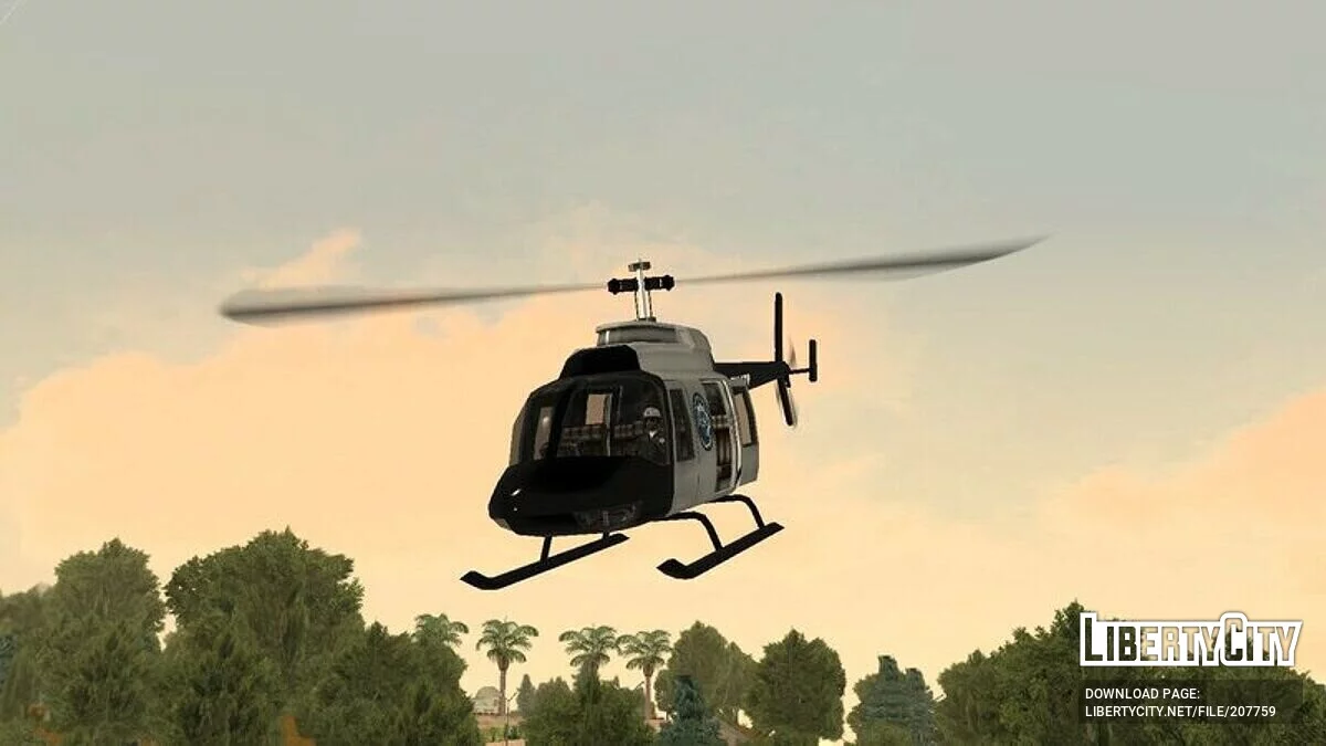 Buckingham Police Maverick / GTA San Andreas