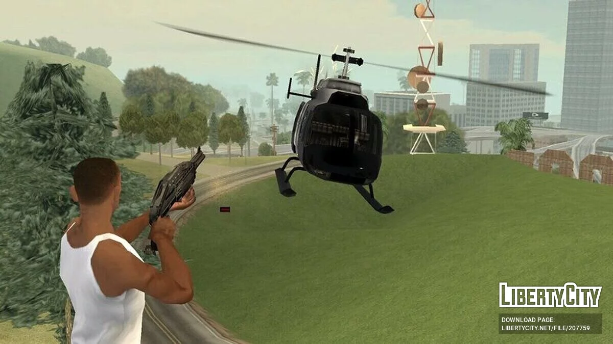 Buckingham Police Maverick / GTA San Andreas