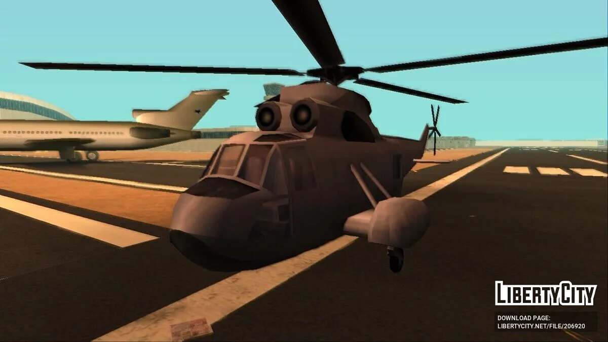 Paquete de Helicópteros Beta Mejorado / GTA San Andreas