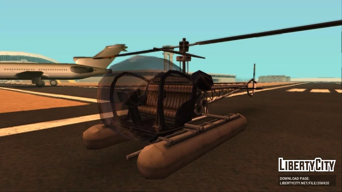 Paquete de Helicópteros Beta Mejorado / GTA San Andreas