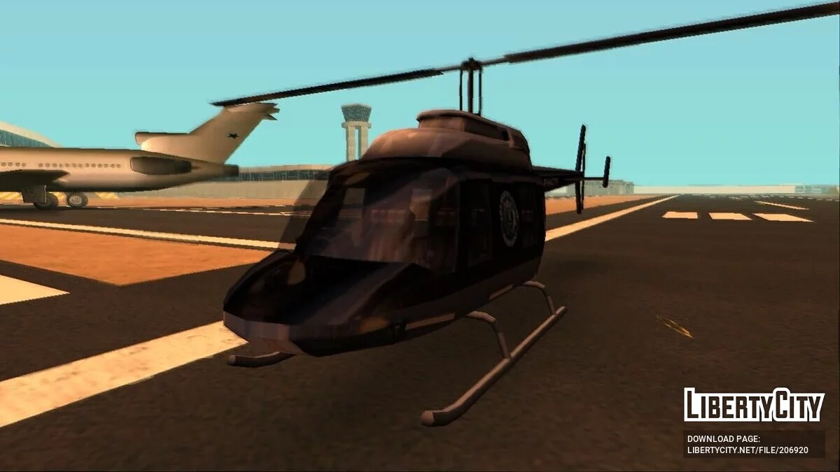Paquete de Helicópteros Beta Mejorado / GTA San Andreas
