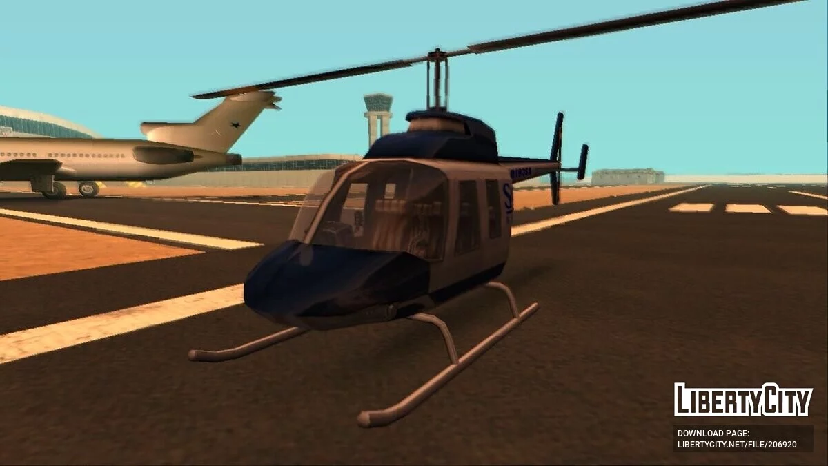 Paquete de Helicópteros Beta Mejorado / GTA San Andreas
