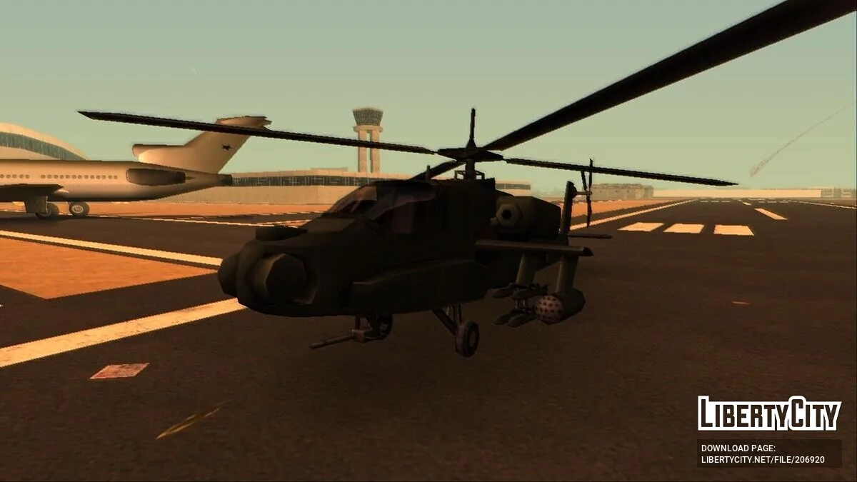 Paquete de Helicópteros Beta Mejorado / GTA San Andreas