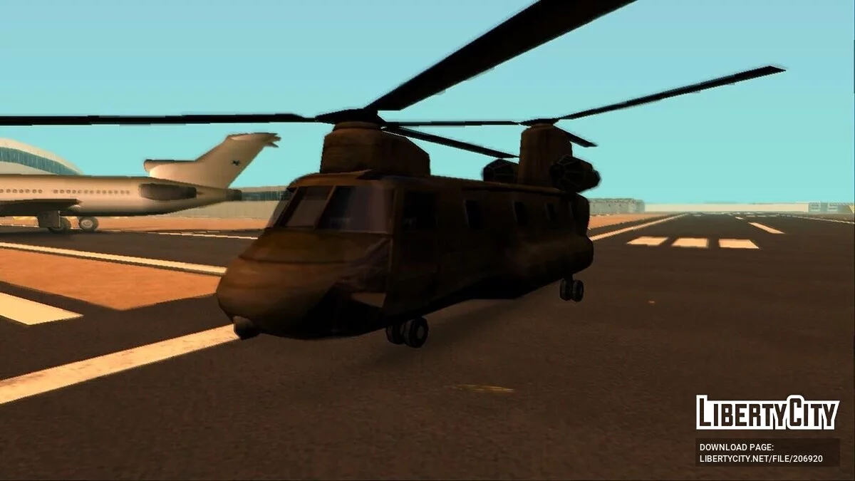 Paquete de Helicópteros Beta Mejorado / GTA San Andreas