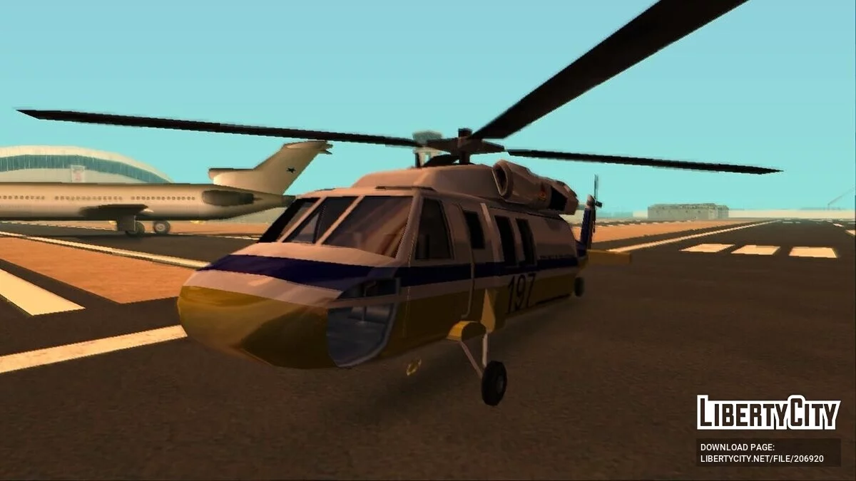 Paquete de Helicópteros Beta Mejorado / GTA San Andreas