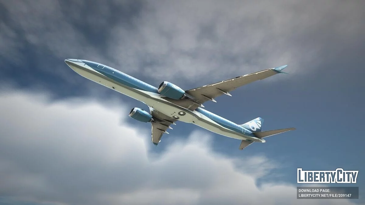 Boeing 737 MAX 9 AeroPeru 涂装飞海豚 / GTA San Andreas