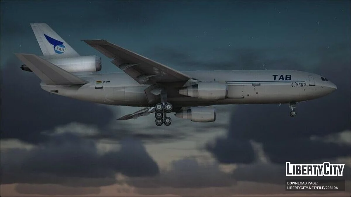 McDonnell Douglas DC-10-30F / GTA San Andreas