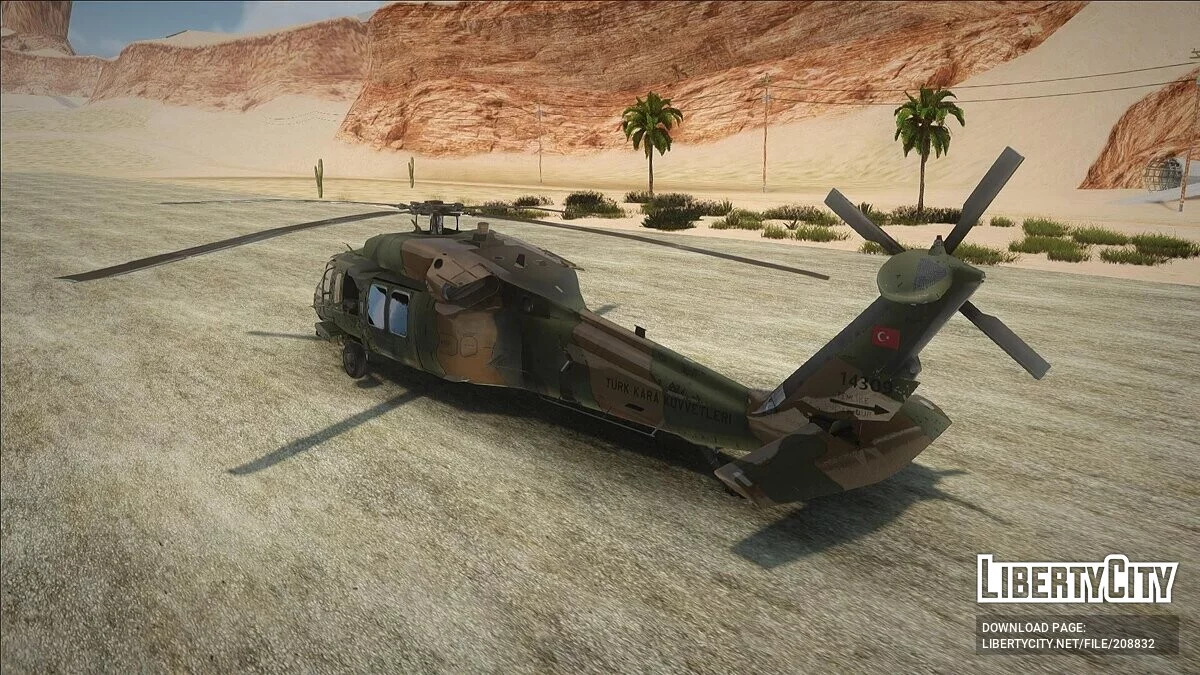 UH60A Sikorsky / GTA San Andreas