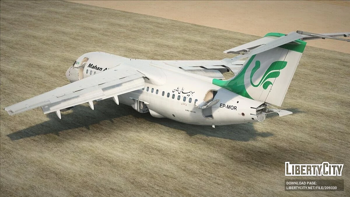 Avro 146-RJ85 EP-MOR / GTA San Andreas