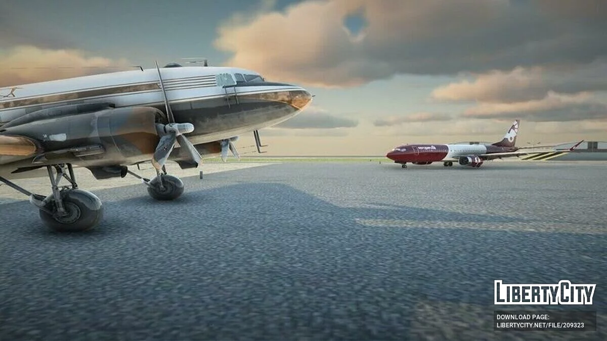 Douglas DC-3 Faucett / GTA San Andreas