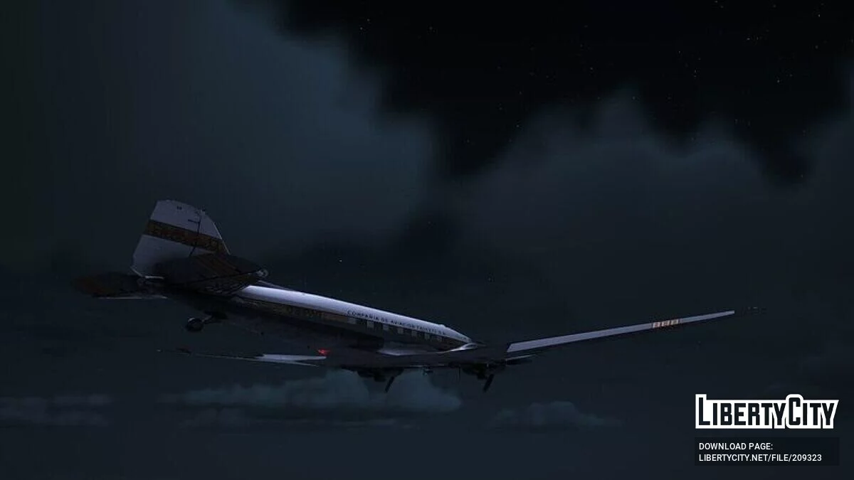 Douglas DC-3 Faucett / GTA San Andreas