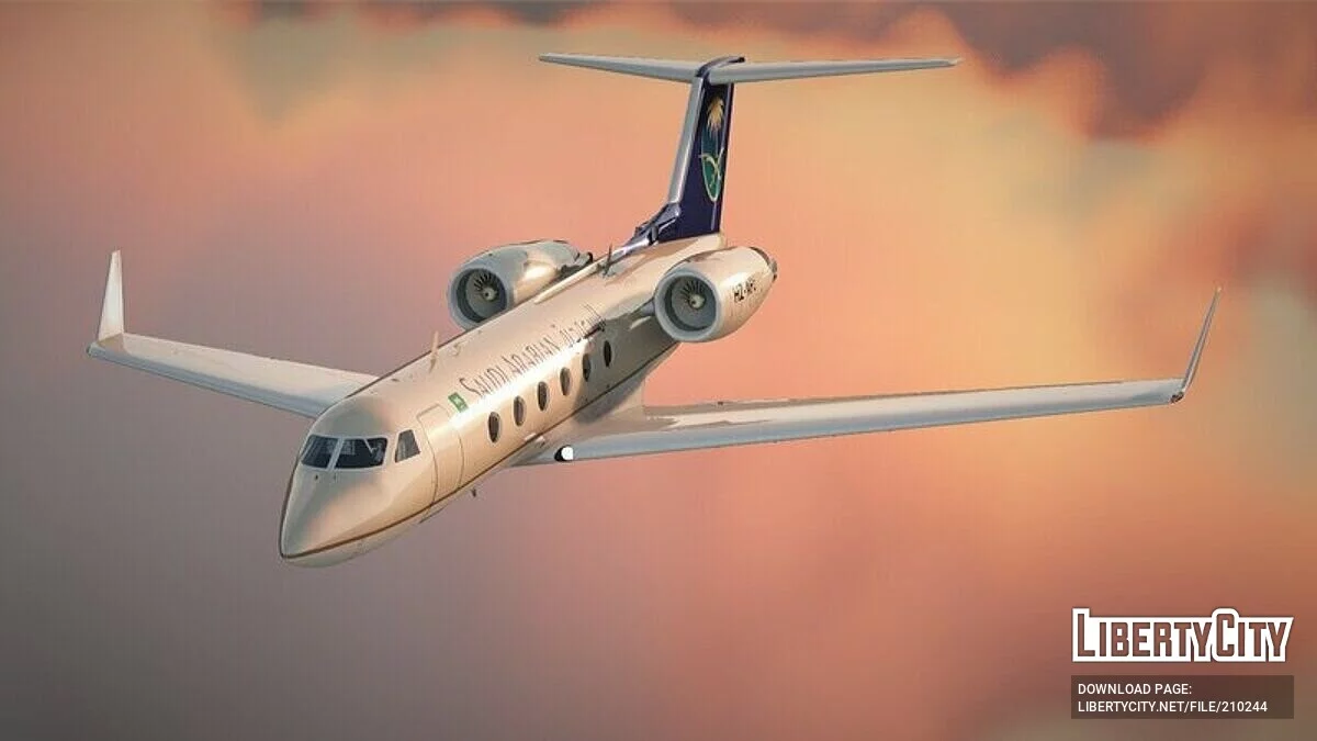 Gulfstream IV / GTA San Andreas