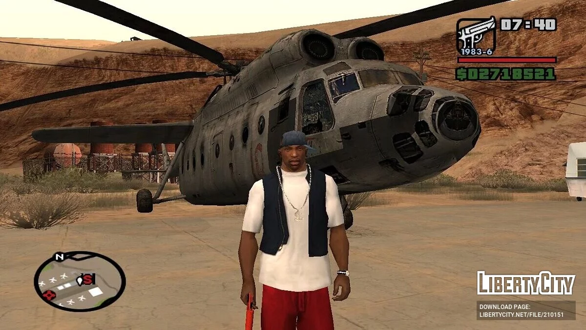 STALKER Mi-6 & Mi-2 直升机 / GTA San Andreas