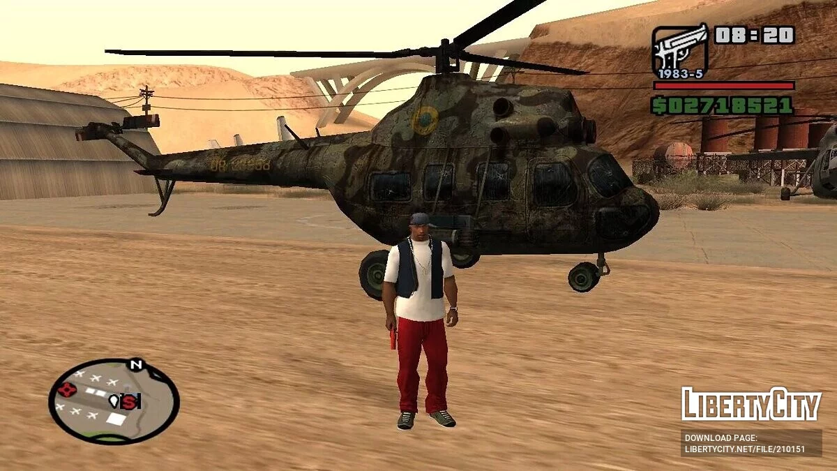 STALKER Mi-6 & Mi-2 直升机 / GTA San Andreas