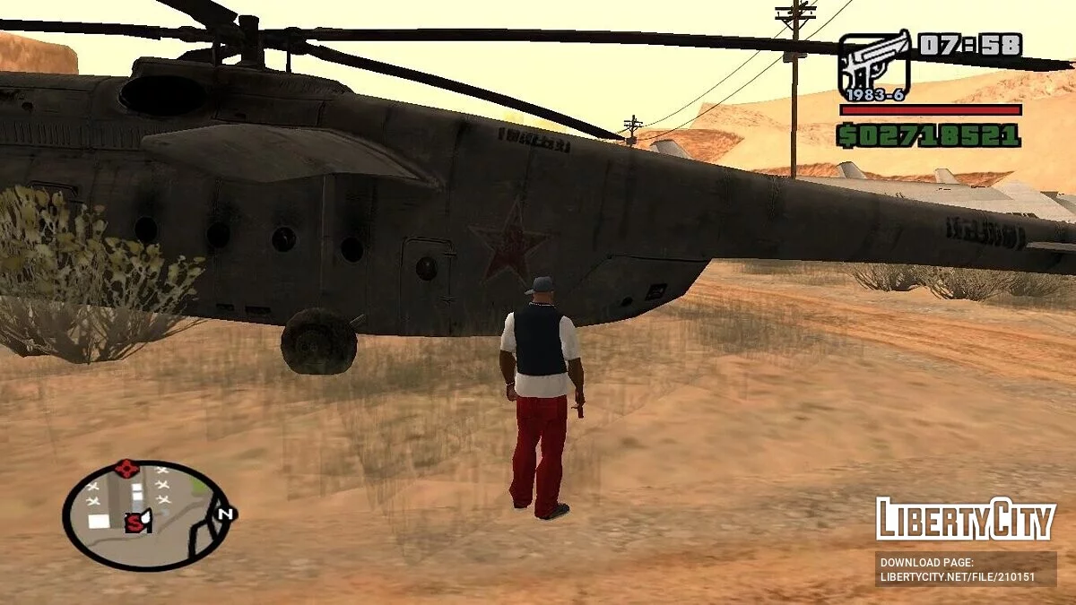 STALKER Mi-6 & Mi-2 直升机 / GTA San Andreas