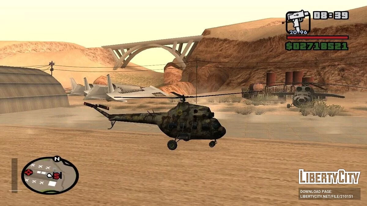 STALKER Mi-6 & Mi-2 直升机 / GTA San Andreas