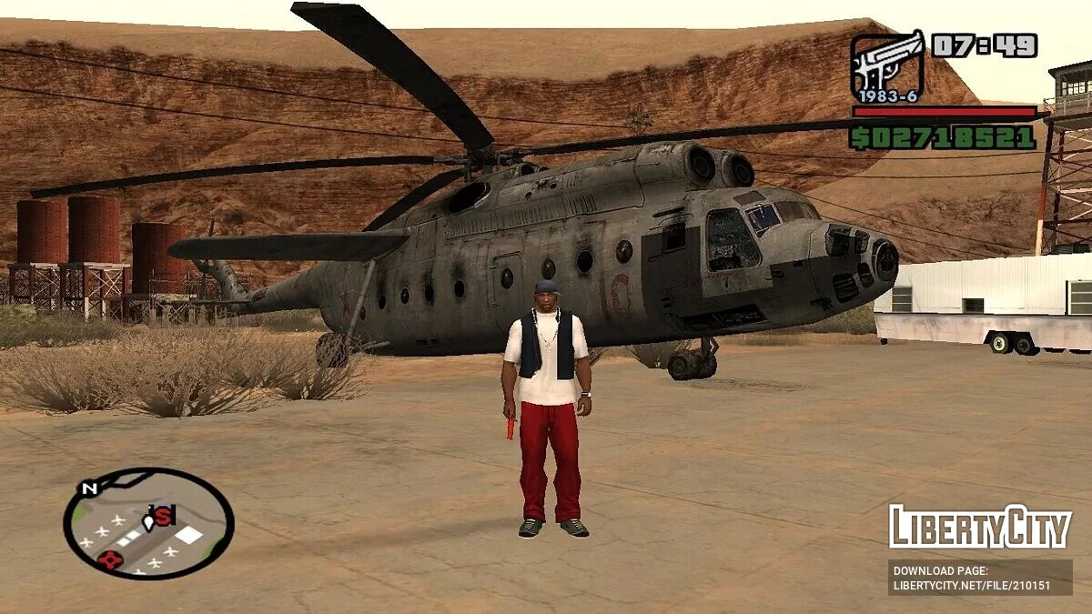 STALKER Mi-6 & Mi-2 直升机 / GTA San Andreas