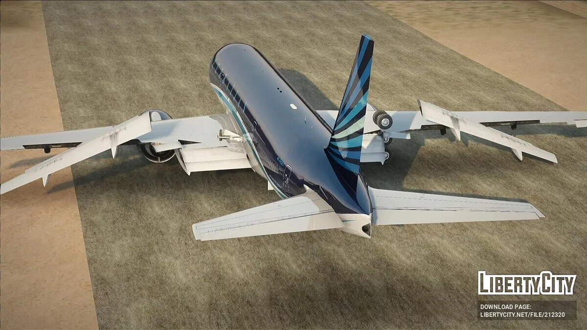 Azerbaijan Airlines Boeing 777-200LR / GTA San Andreas