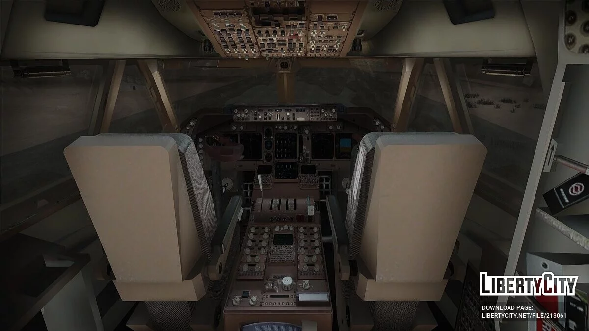 Boeing 747-422 N172UA United Airlines / GTA San Andreas