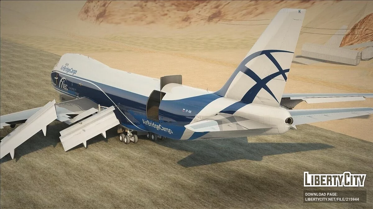 خطوط طيران AirBridgeCargo بوينغ 747-46 / جي تي إيه سان أندرياس