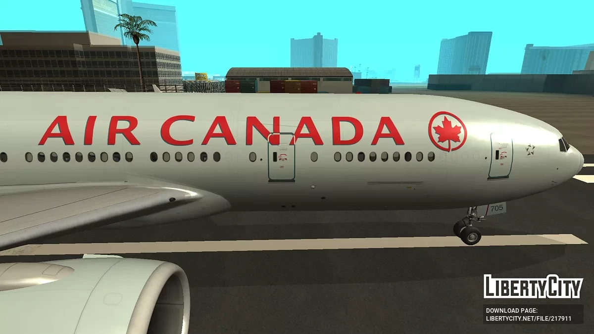 Air Canada Boeing 777-233LR C-FNND / GTA San Andreas