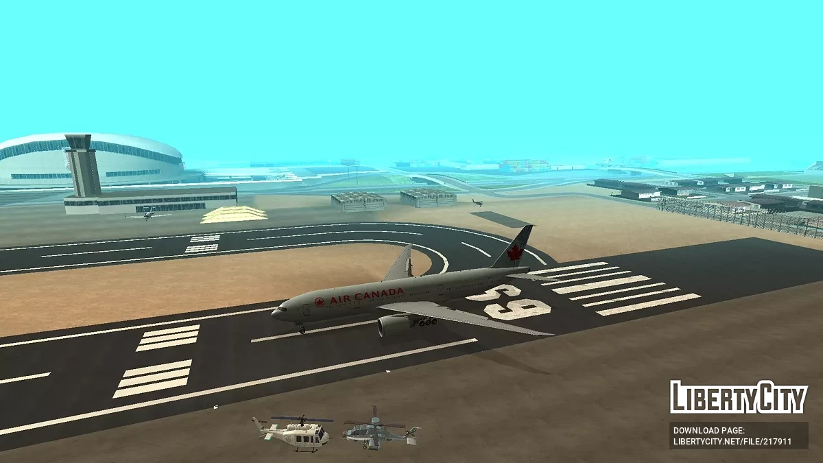 Air Canada Boeing 777-233LR C-FNND / GTA San Andreas