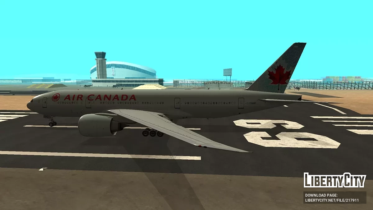 Air Canada Boeing 777-233LR C-FNND / GTA San Andreas