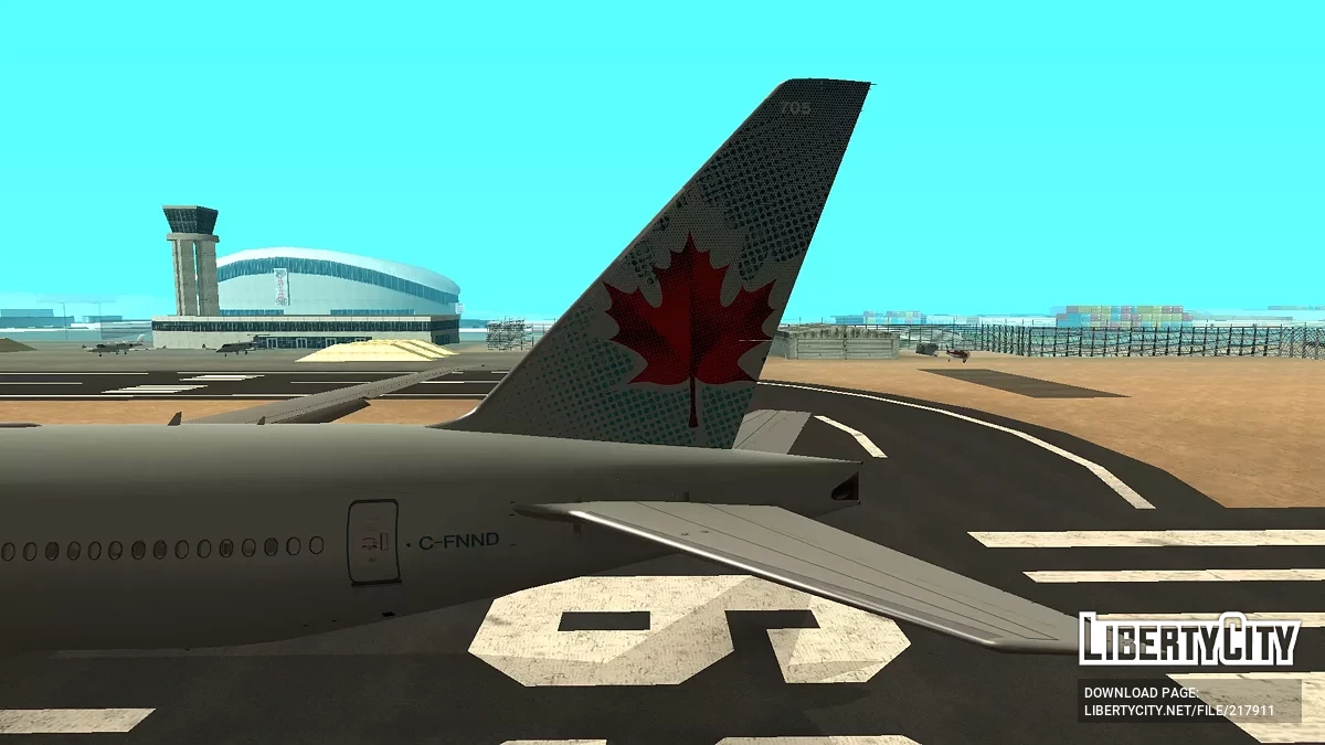 Air Canada Boeing 777-233LR C-FNND / GTA San Andreas