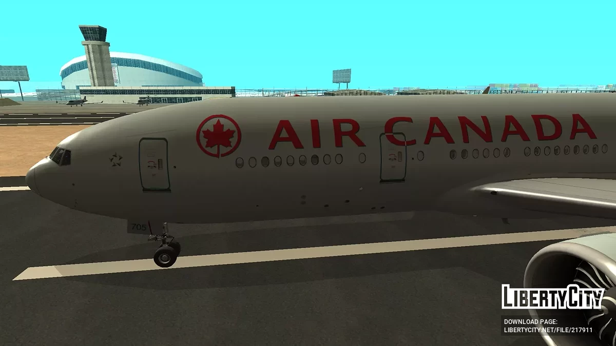 Air Canada Boeing 777-233LR C-FNND / GTA San Andreas