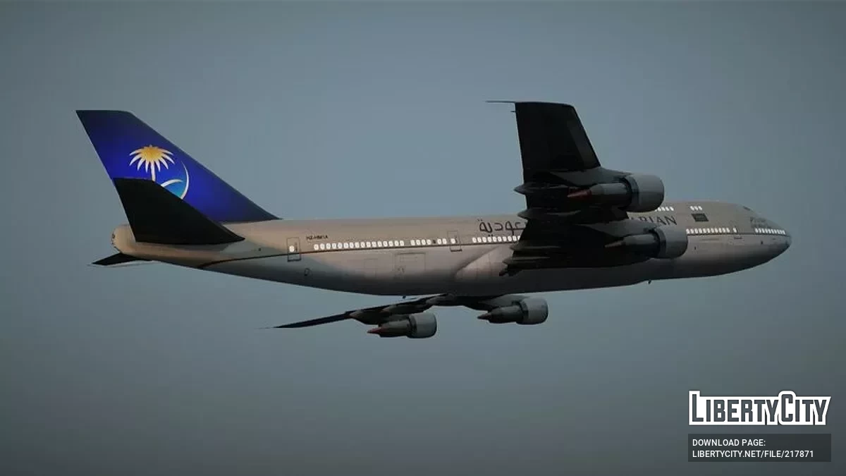 Boeing 747-300 PW [VehFuncs] / GTA San Andreas