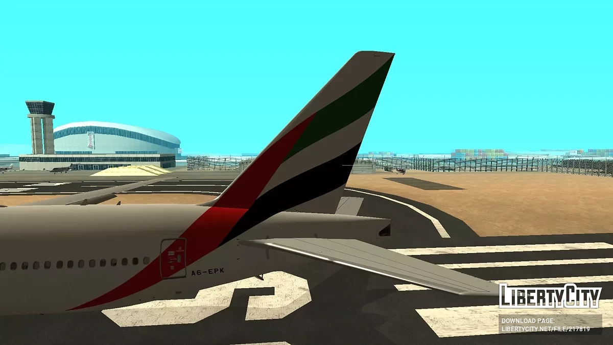 Emirates Boeing 777-31HER A6-EPK Expo 2020 Blue Livery / جي تي إيه سان أندرياس