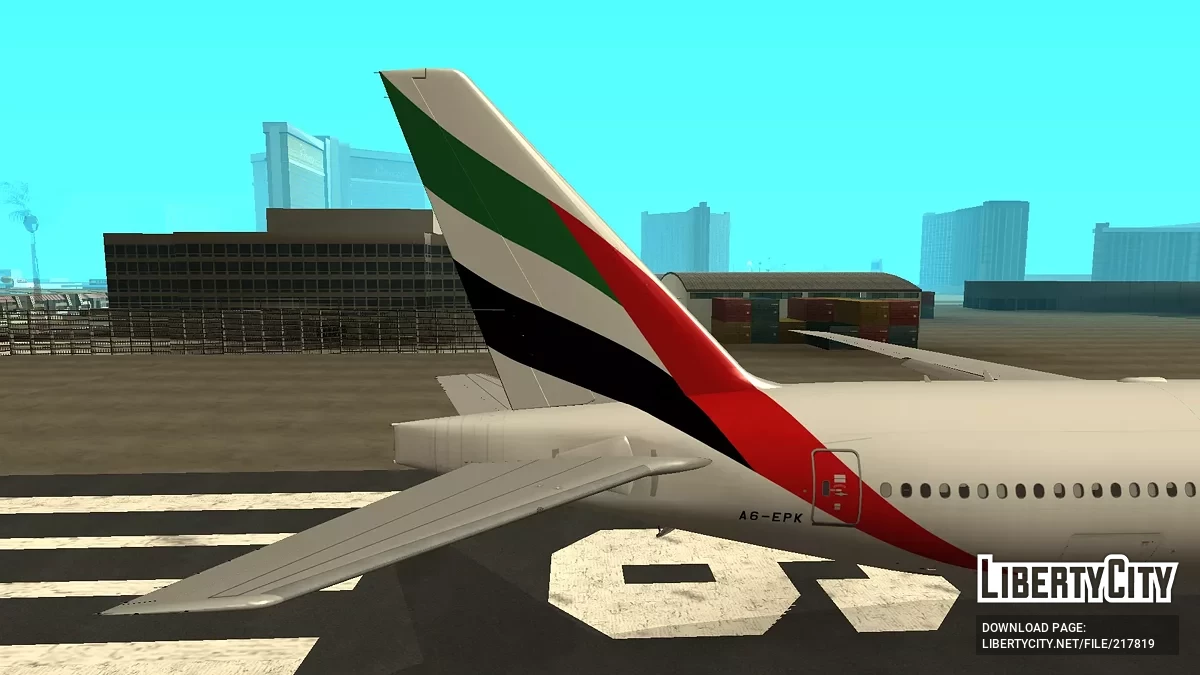 Emirates Boeing 777-31HER A6-EPK Expo 2020 Blue Livery / جي تي إيه سان أندرياس