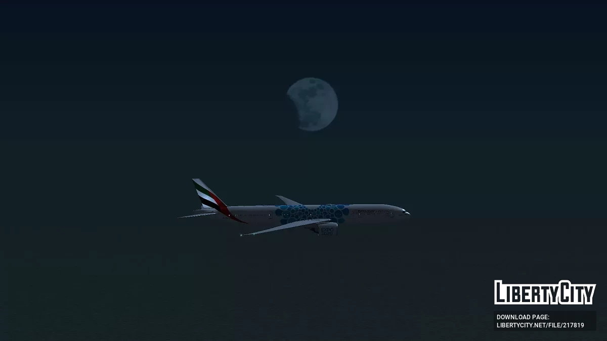 Emirates Boeing 777-31HER A6-EPK Expo 2020 Blue Livery / جي تي إيه سان أندرياس