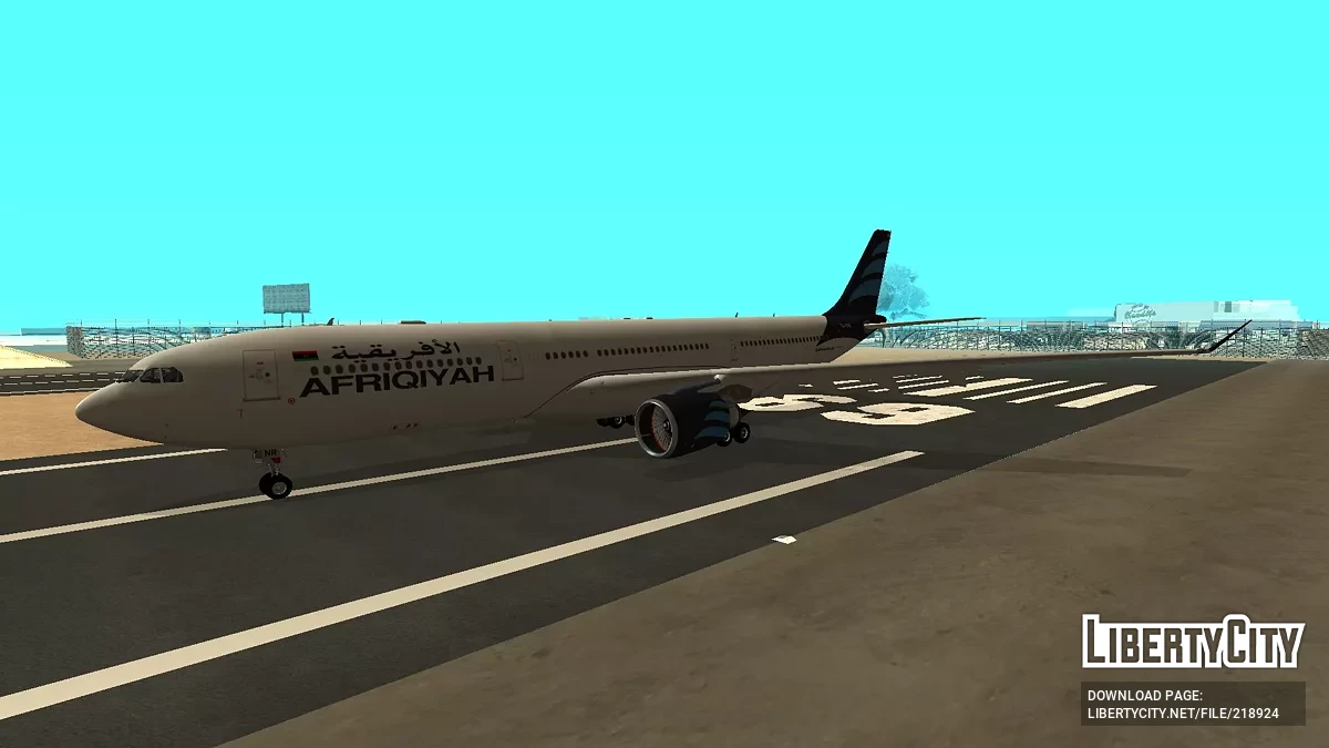 Afriqiyah Airways Airbus A330-302 5A-ONR / جي تي إيه سان أندرياس