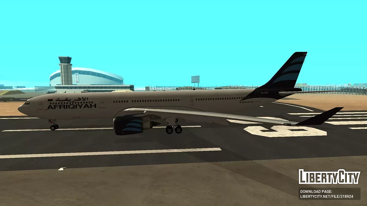 Afriqiyah Airways Airbus A330-302 5A-ONR / جي تي إيه سان أندرياس