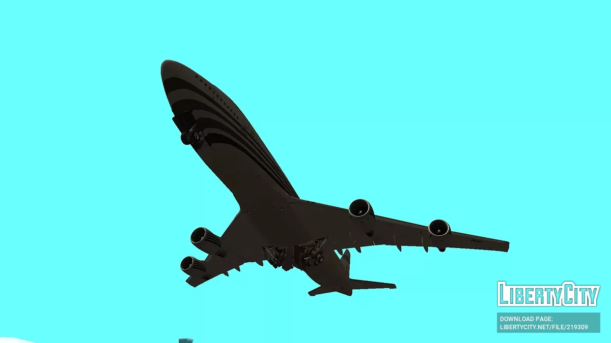 Brunei Government Boeing 747-430 V8-ALI / GTA San Andreas