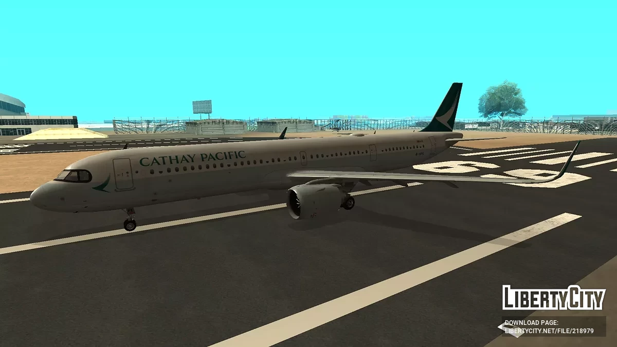 Cathay Pacific Airbus A321-251NX B-HPE / GTA San Andreas