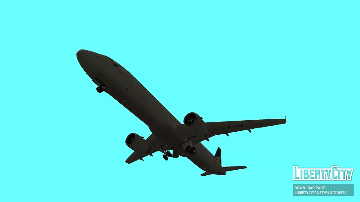 Cathay Pacific Airbus A321-251NX B-HPE / GTA San Andreas