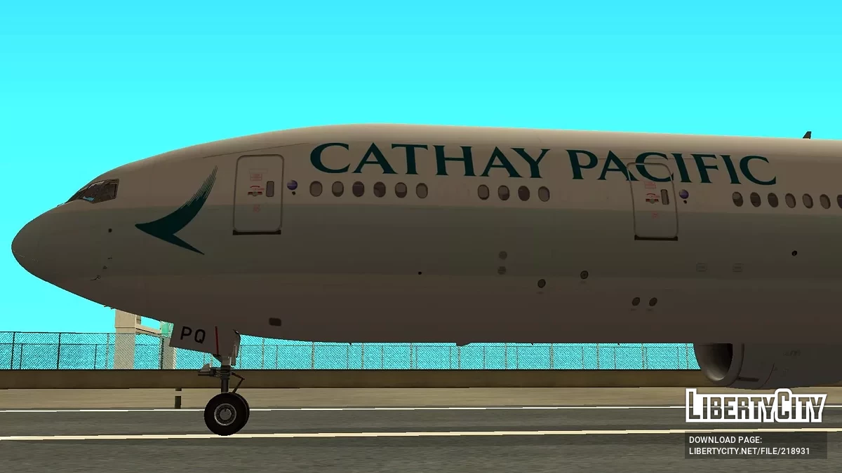 Cathay Pacific Boeing 777-367ER B-KPQ New Livery / GTA San Andreas