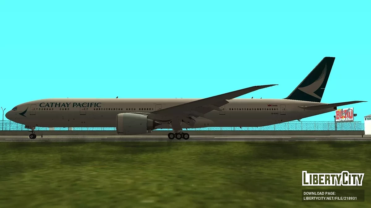 Cathay Pacific Boeing 777-367ER B-KPQ New Livery / GTA San Andreas