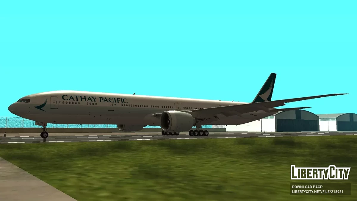 Cathay Pacific Boeing 777-367ER B-KPQ New Livery / GTA San Andreas