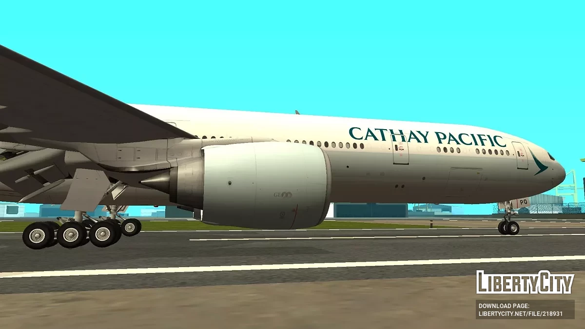 Cathay Pacific Boeing 777-367ER B-KPQ New Livery / GTA San Andreas