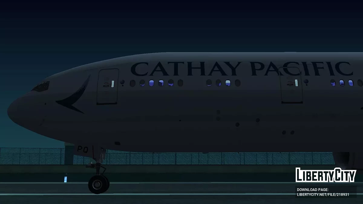 Cathay Pacific Boeing 777-367ER B-KPQ New Livery / GTA San Andreas